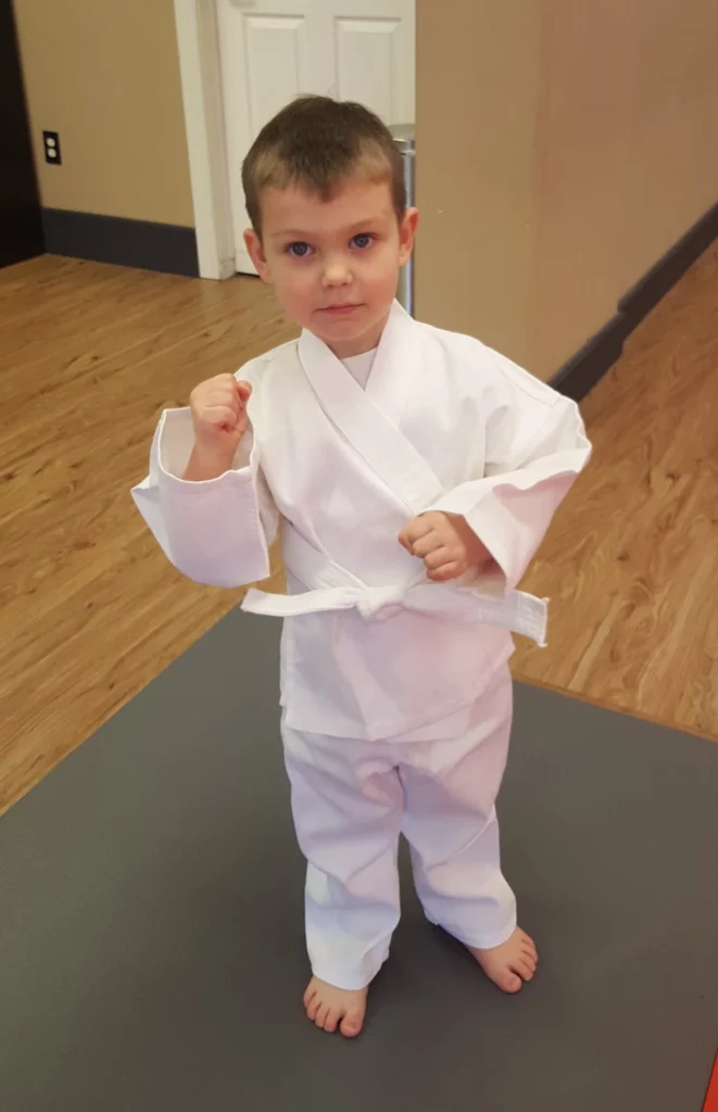 Preschool Karate Lesson
